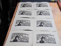 The (8) Printed Sun Bonsai