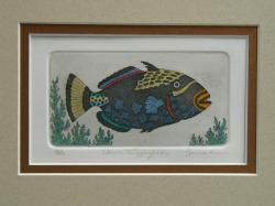 Clown triggerfish (MINI)    OUT OF PRINT